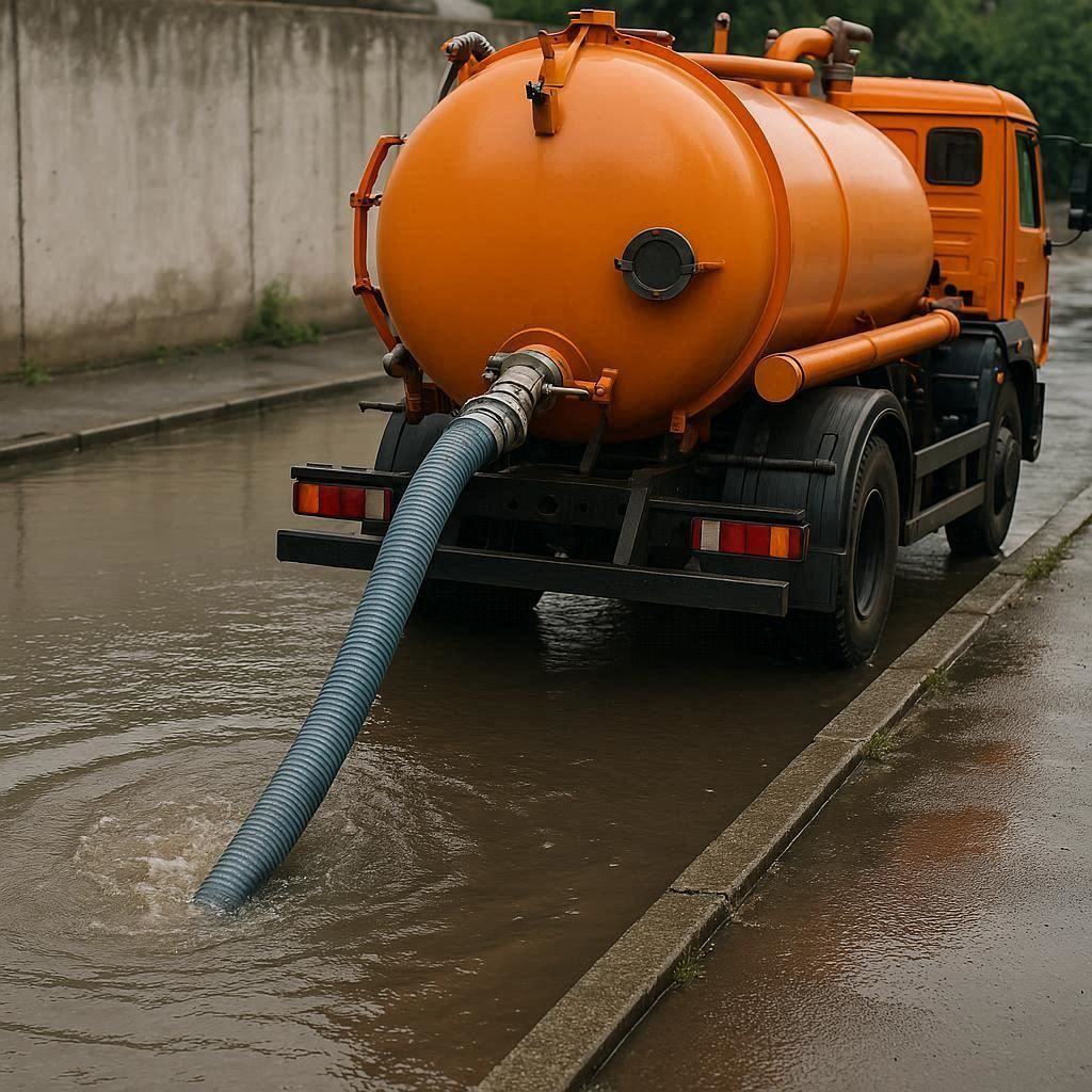 Откачка воды в Краснодаре
